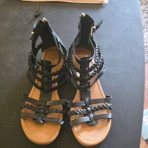 Size 7 Black Jellypop Sandals